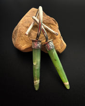 Load image into Gallery viewer, Observer- Nephrite Jade ear weights