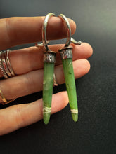 Load image into Gallery viewer, Observer- Nephrite Jade ear weights