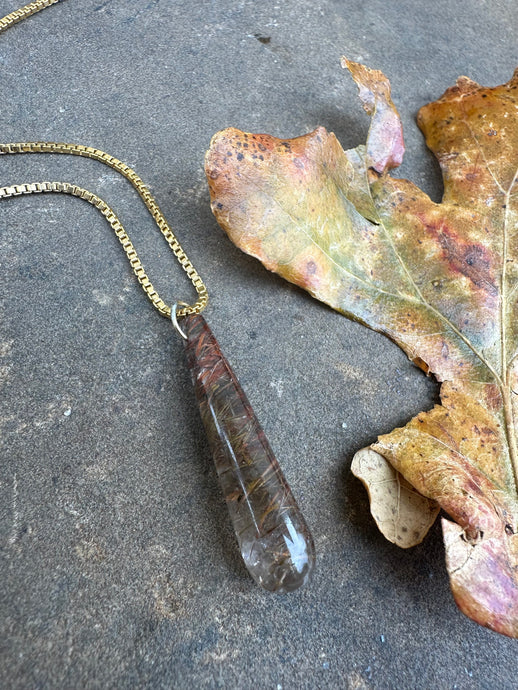 Rutile Quartz Necklace